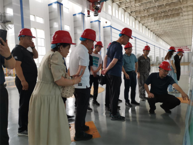 内蒙古自治区水利事业发展中心部长李海明调研峡江水利枢纽