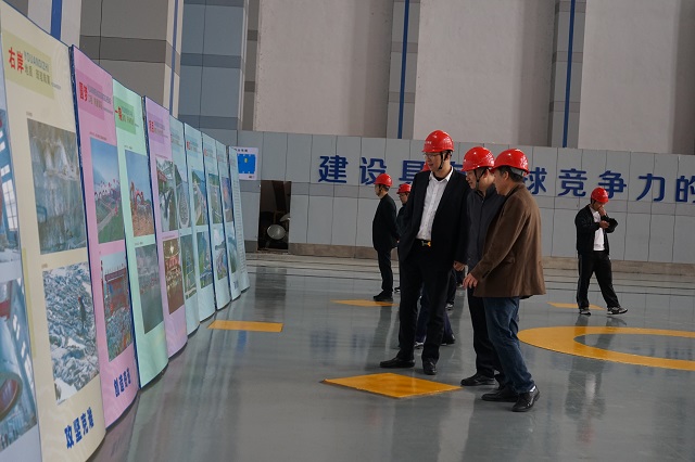 中国中铁成都审计中心副主任陈林一行调研峡江水利枢纽工程