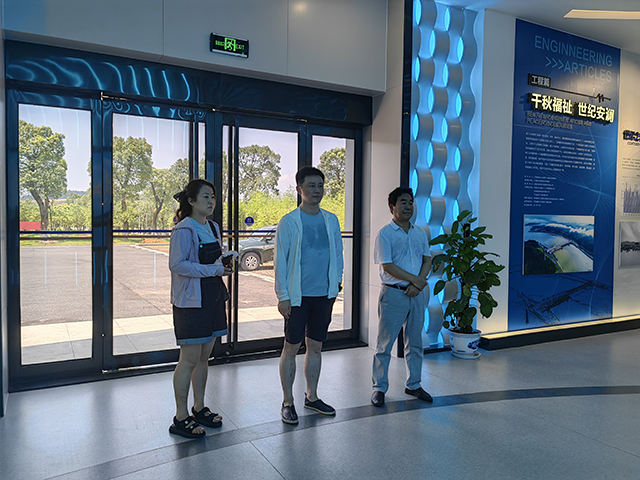 多批次调研组接连调研峡江水利枢纽工程