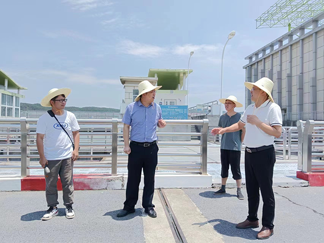 多批次调研组接连调研峡江水利枢纽工程