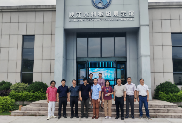 中国科学院徐国良院士调研峡江水利枢纽工程